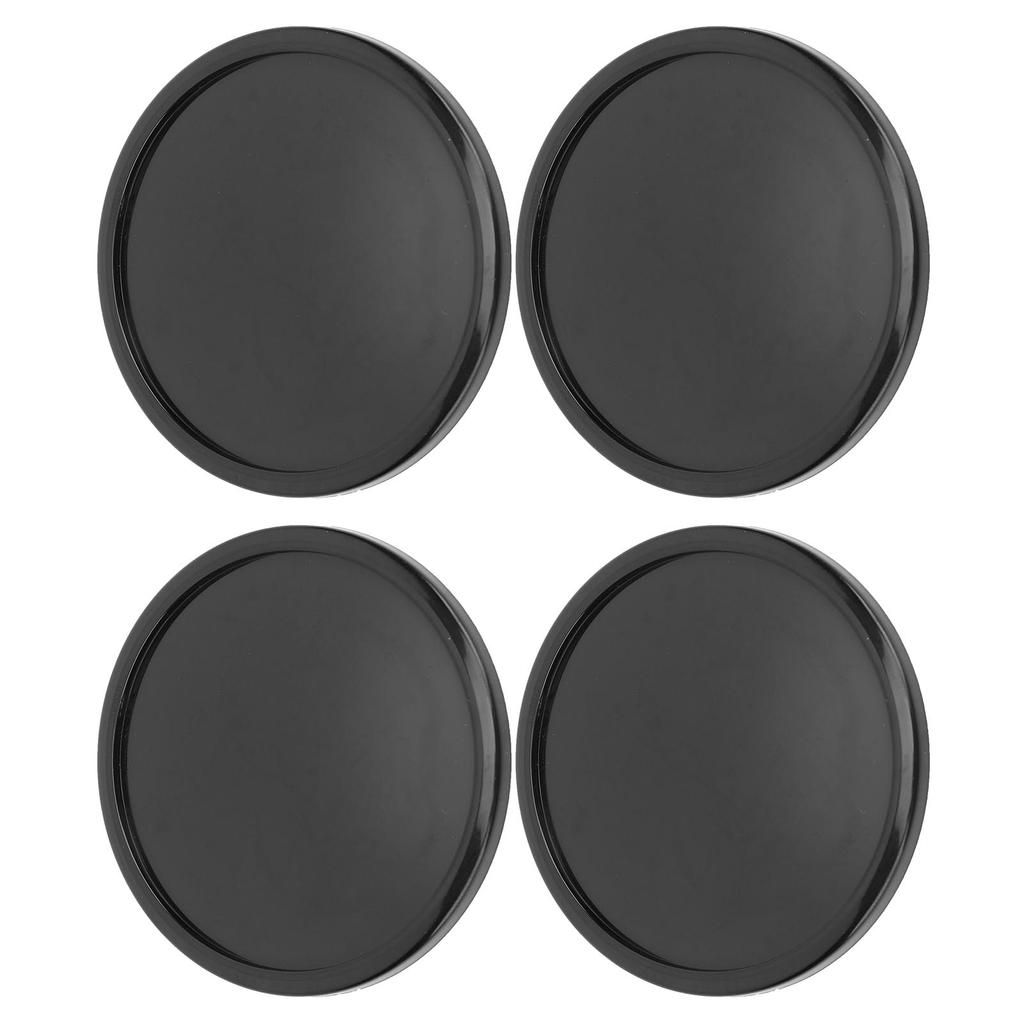 4 ks Krytka středu kola 65mm vnější průměr 48mm vnitřní průměr Stylová Univerzální Vhodná Snadná Instalace Kryt Středu Kola Černá