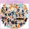 Anime Haikyuu!! 52-piece Sticker Set With Waterproof Multi-color Decals For Laptops And Bikes