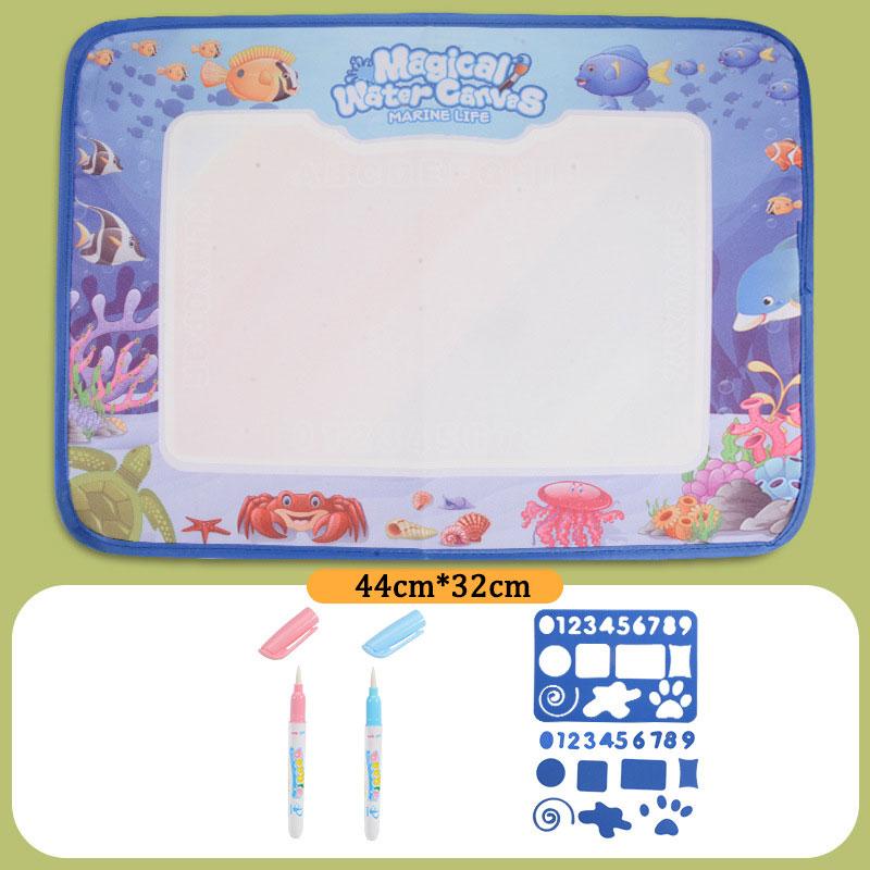 15.76"×12.6"Colorful Water Doodle Mat For Kids - Montessori Educational Toy Drawing Mat For Boys And Girls Age 3-8 Toddler Gift