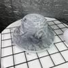 European and American lace mesh sun hat female summer foldable bucket hat travel breathable sun hat top hat