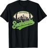 Sea Hawks Name Retro Vintage Geschenk für Männer Frauen T-Shirt