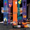 Halloween Hanging Pumpkin Cloth Banner for Outdoor Decorations