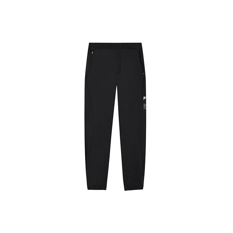 

New FILA Knitted Sweatpants Men s Pitch Black F11M329807F-BK M
