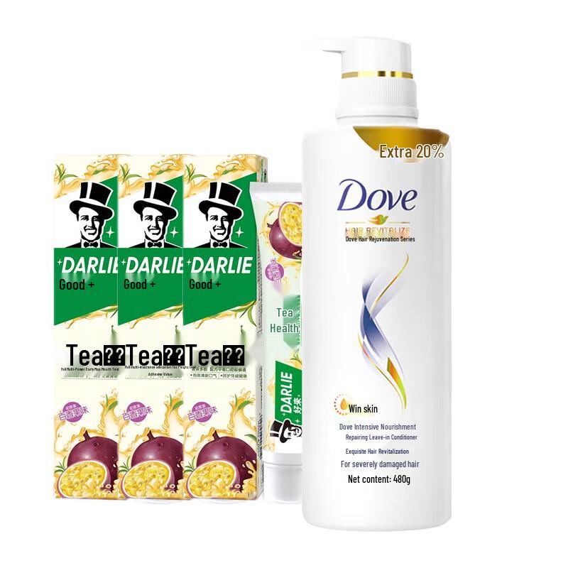 Hawley Cha Beijian Toothpaste & Dove Conditioner Set