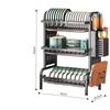 Yunshuang 3-Tier Countertop Kitchen Dish Drying Rack