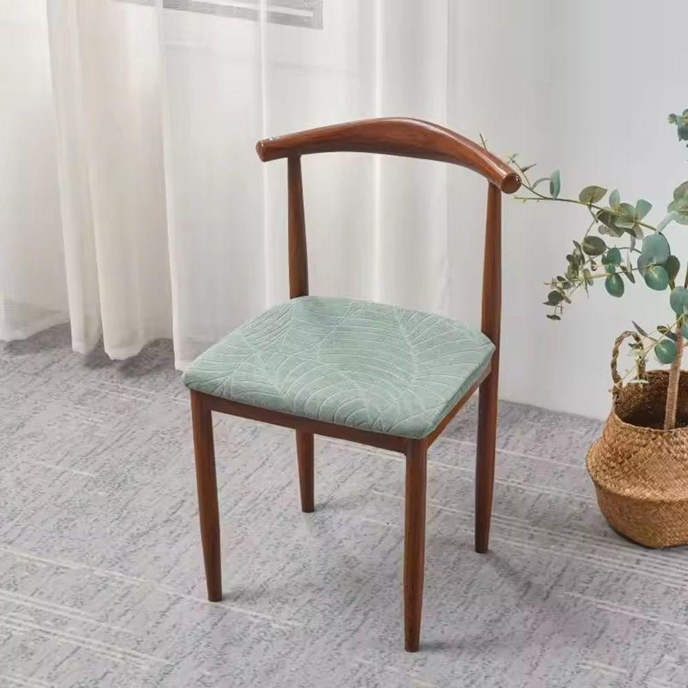 Waterproof Chair Seat Cover Washable Removable Seat Cushion Covers Stretch Anti-dirty Without Backrest Chair Protector