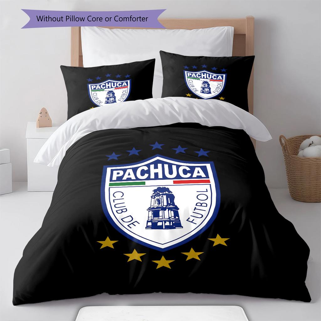 C.F. Pachuca Pattern Bedding,Quilt Set Quilt Cover Pillowcase Home Birthday Gift (1 * duvet cover + 2 * pillowcase, without core)