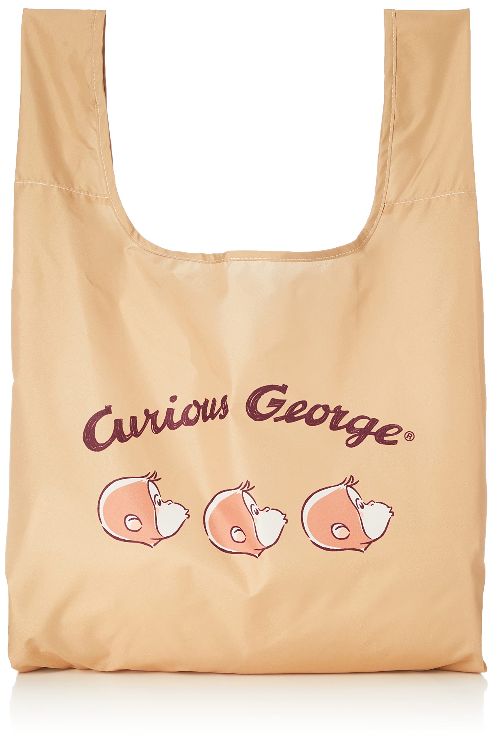 

Еко-сумка Marushin із зображенням допитливого Джорджа, виготовлена з переробленого матеріалу, ідеальна для або будь-якого Номер продукту Джордж, поліестер, День матері, дні народження,