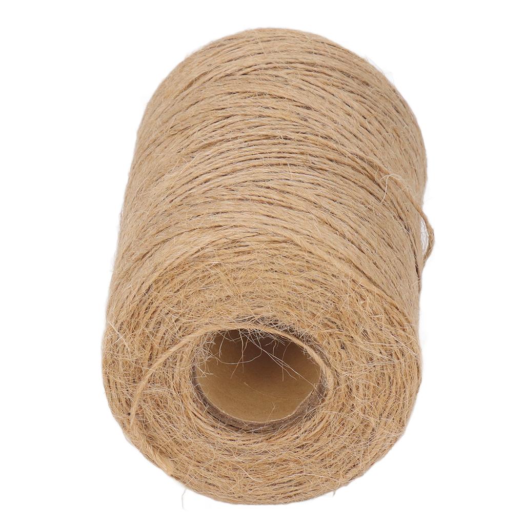 Jute Twine 300M Length 1mm Diameter 1 Strand Jute String Rope DIY Handcraft Accessory Home Decoration
