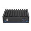 Industrial Computer 4 Way POE Port Mini Computer Good Heat Dissipation Fanless Industrial PC 100‑240V EU Plug