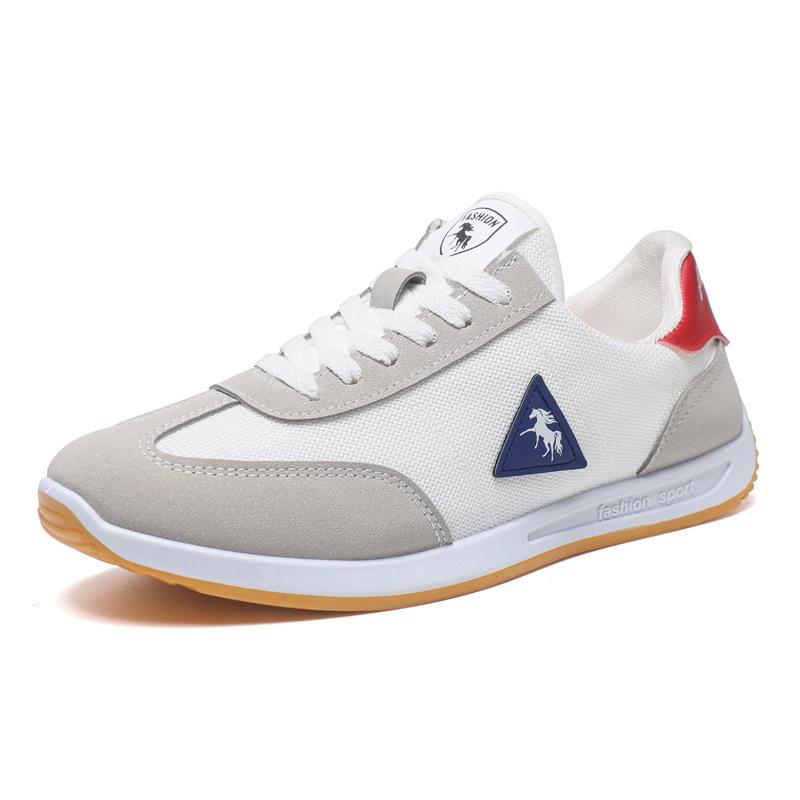 

Flat-bottomed mesh men s shoes spring and summer breathable trend single shoes comfortable sports and leisure shoes men s shoes 39 белый