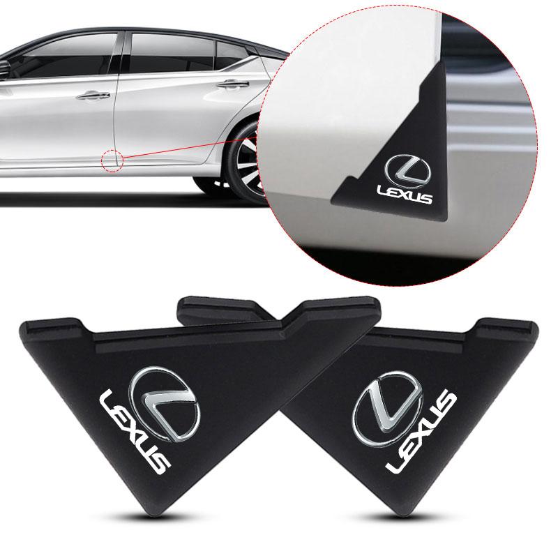 2Pcs Car Door Guard Edge Corner Protector Sticker Car Styling Car Accessories For Lexus IS250 Ct200h ES300h RX350 IS300h NX300h ZO1
