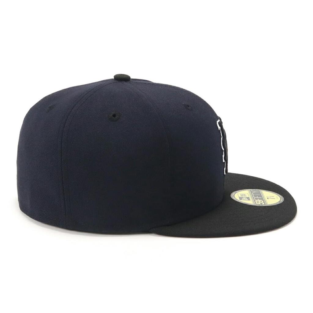 Kšiltovka New Era 59FIFTY ONSPOTZ Exkluzivní NYM Navy 7 58 59Fifty Dvoubarevná Námořnická Černá Mlb New York Mets
