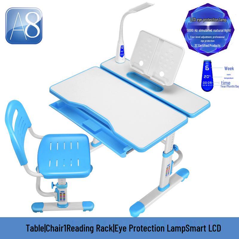 Tongben Shi 80CM Child's Adjustable Study Desk & Chair Set with Posture and Eye Protection