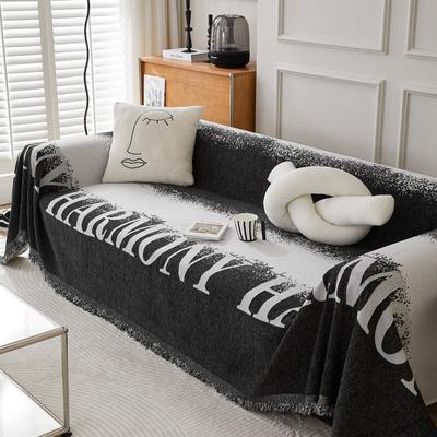 Nordischer Sofabezug Stoff Ins Stil Vier Jahreszeiten Universal Sofa Staubtuch Vollständig bedeckt Übergroß Kratzfest Sofabezug Überwurf