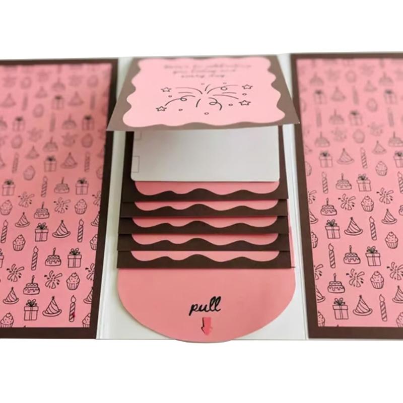 Customizable Holiday Gifts Card Holders With 4 Slots Gifts Card Presentation For Family Friend Festival DIY Messages