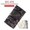 B03C X79-H61 5 PCI-E Professional Mining Motherboard BTC LGA 2011 DDR3 32GB SATA3.0