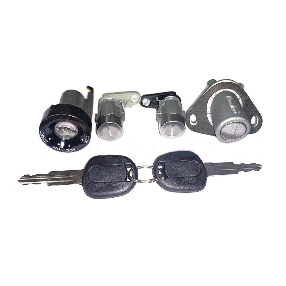 1 Set Ignition Lock w/ Keys 96213542 For Chevrolet Lanos Aftermarket Replacement