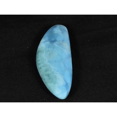 18X46X6MM Natural Blue Larimar Marquise Shape Cabochon Loose Gemstone 49Cts. LR-36