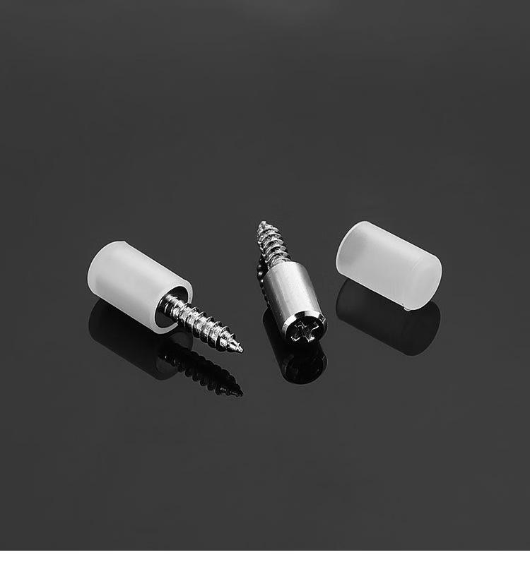 Schlagfreie selbstschneidende Schraube für Holz, Glas und Schrankbodenhalterung