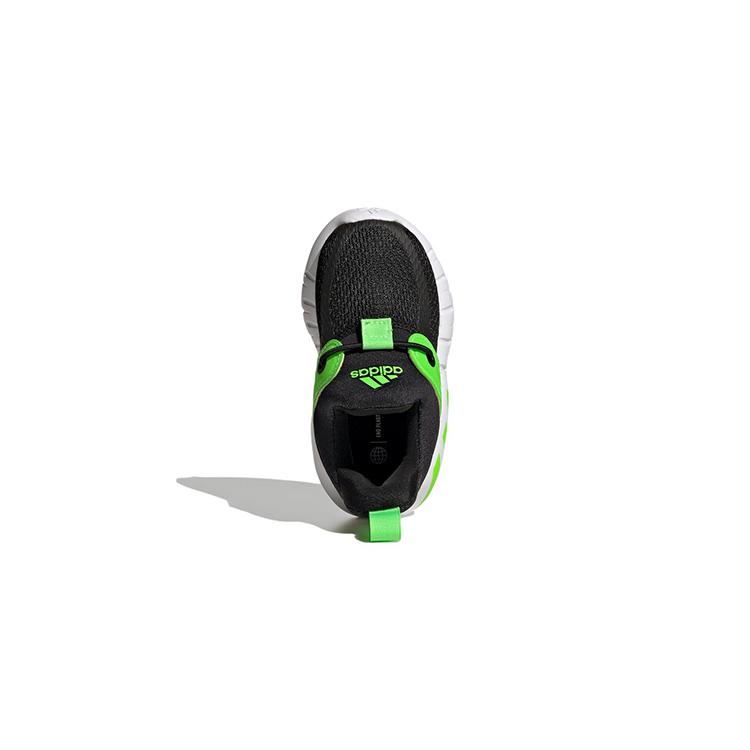 adidas Rapidazen I Resistentes a la abrasión Zapatos Bajos para Niños Pequeños Negro Verde Bebé y Niño Pequeño GY6654