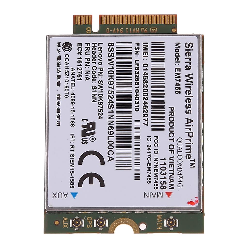 Sierra Wireless AirPrime EM7455 module 4G//LTE Cat 6 Module