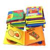 Baby Cloth Book Intelligence Development Soft Learning Cognize Reading Books Early Educational Toys Readings 0-12 Months Rattle