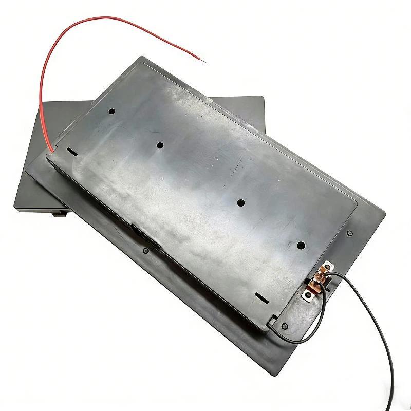 1Pcs New Batteries Plastic Shell 3X Aa Rectangular Embedded Battery Holder Storage Box Case 4.5V With Cover