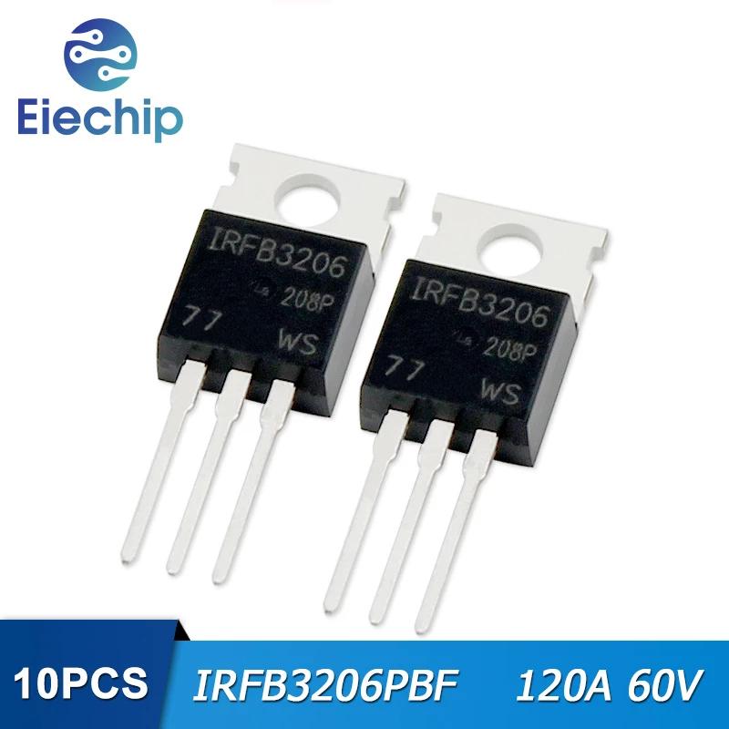 Cheap 10PCS IRFB3206PBF IRFB3206 MOSFET Transistor 60V 120A TO-220 | Joom