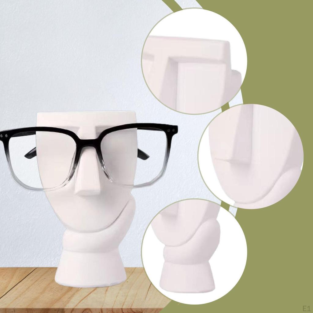 Face Eyeglass Holder Eye Glasses Creative Spectacle Display Rack Eyeglasses Stand for Dresser