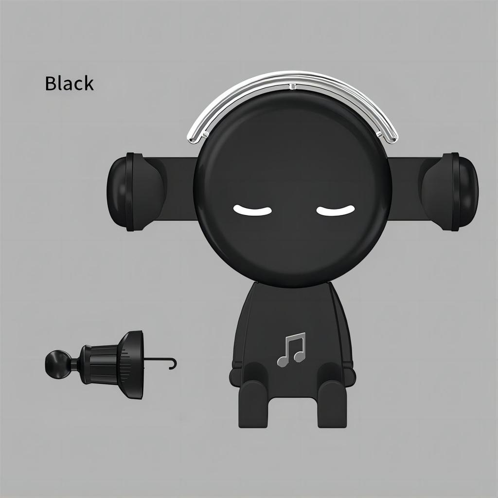 Uchwyt na telefon - Uniwersalny Uroczy Kreskówkowy Design - Wielofunkcyjny Uchwyt do Wentylacji do Nawigacji – Zacisk z Haczykowatym Końcem