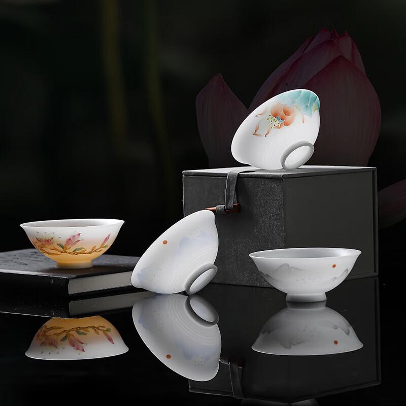 Ice Jade Porcelain Tea Cup