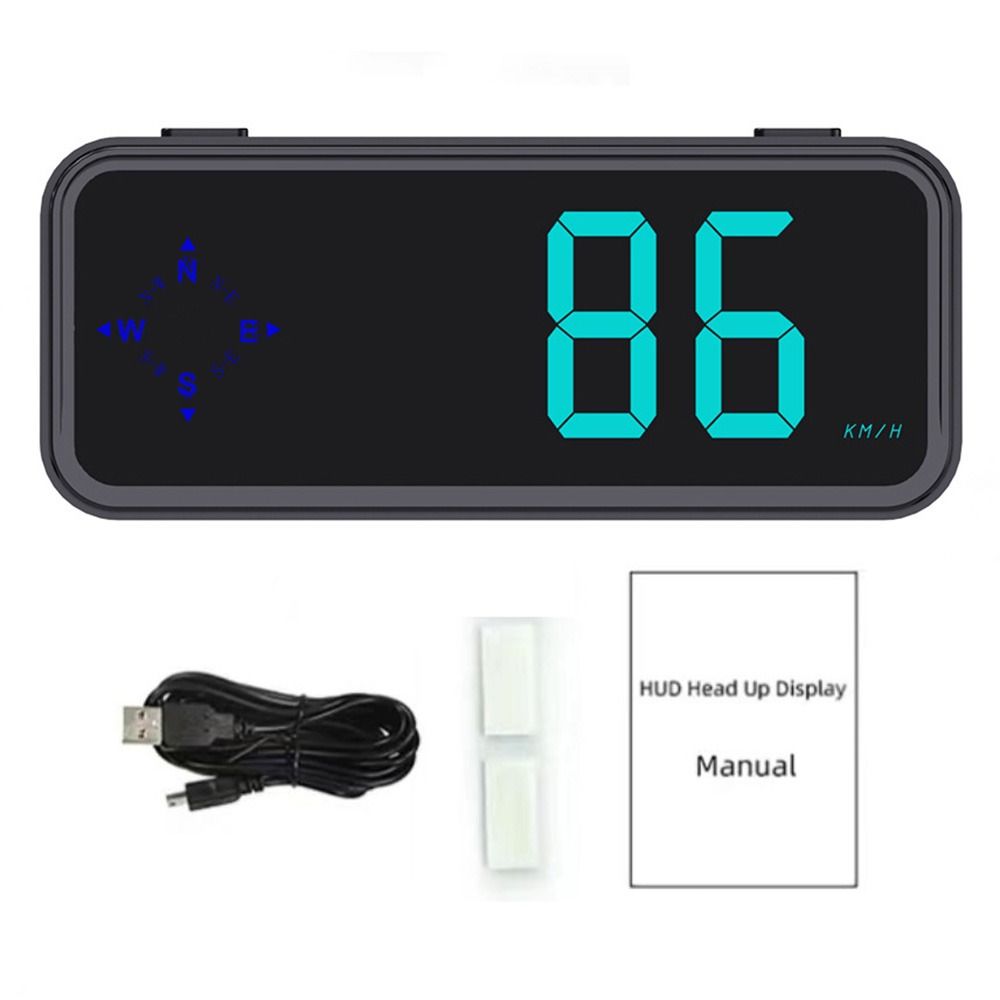 Digital Clock GPS Car Digital Speedometer 3in1 Windshield Speed Projector  Fit All Car