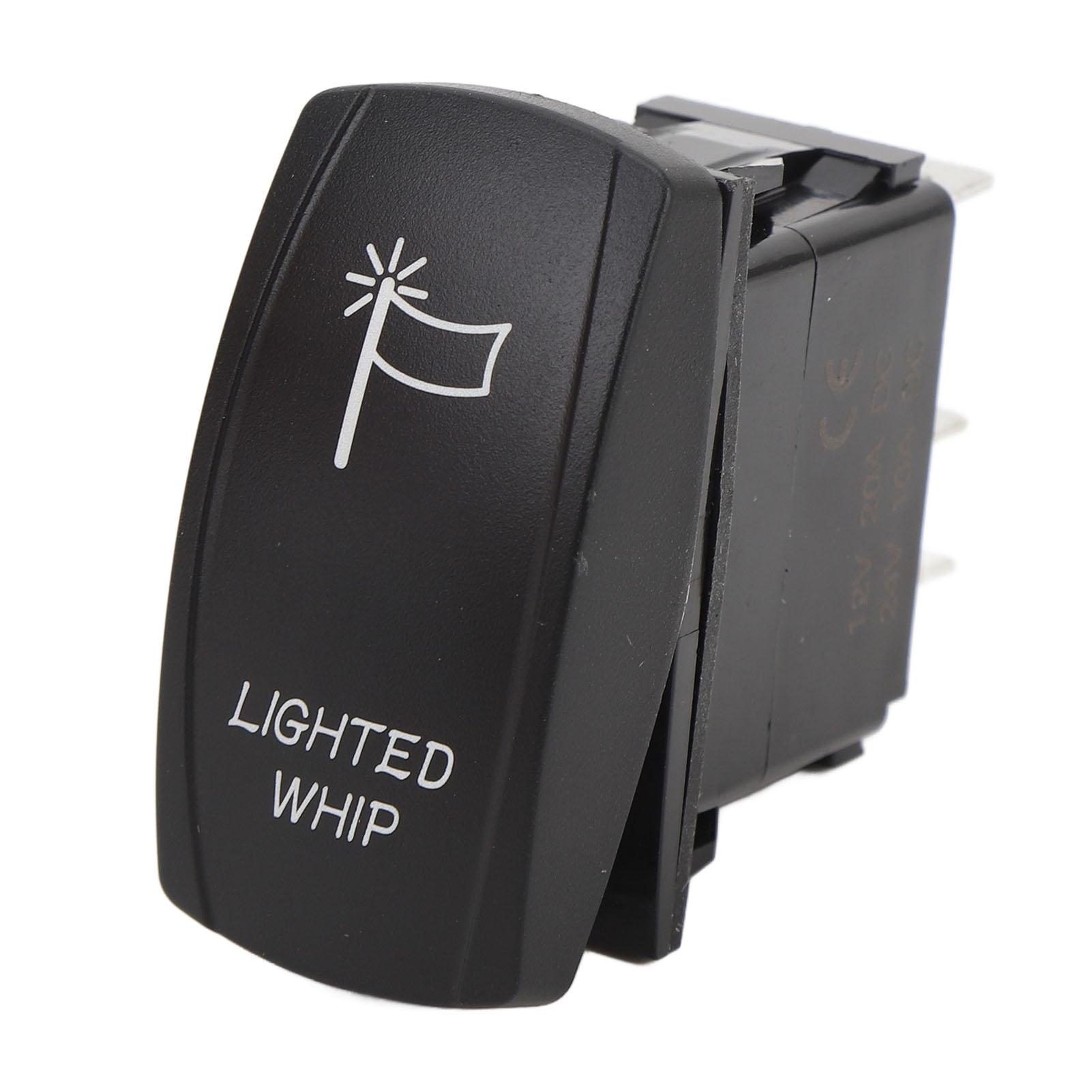 

Переключатель UTV Rocker Switch 12 В 24 В 5PIN On Off LED Toggle Switch Replacement для квадроциклов Polaris RZR ATVs Cars