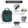 Owl Funny Lunch Bag Women Portable Lunch Box Insulated Cooler Reusable Bento Container Waterproof for Work School Travel Picnic