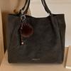 Simple Large-capacity Tote Bag Women In All-matching Retro Shoulder College Students