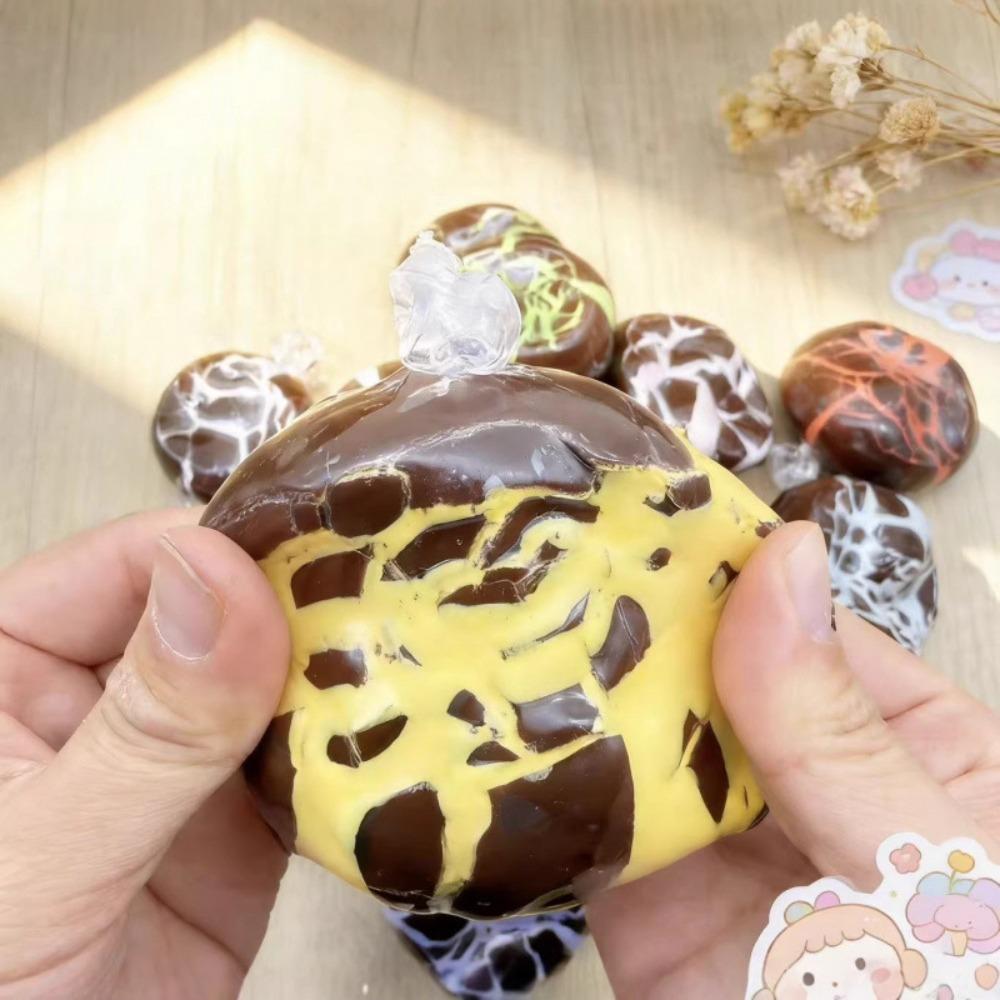 

Slow Rebound Stress Relieving Toy Mint Black Chocolate Handmade Ball Toy Creative Gifts style E