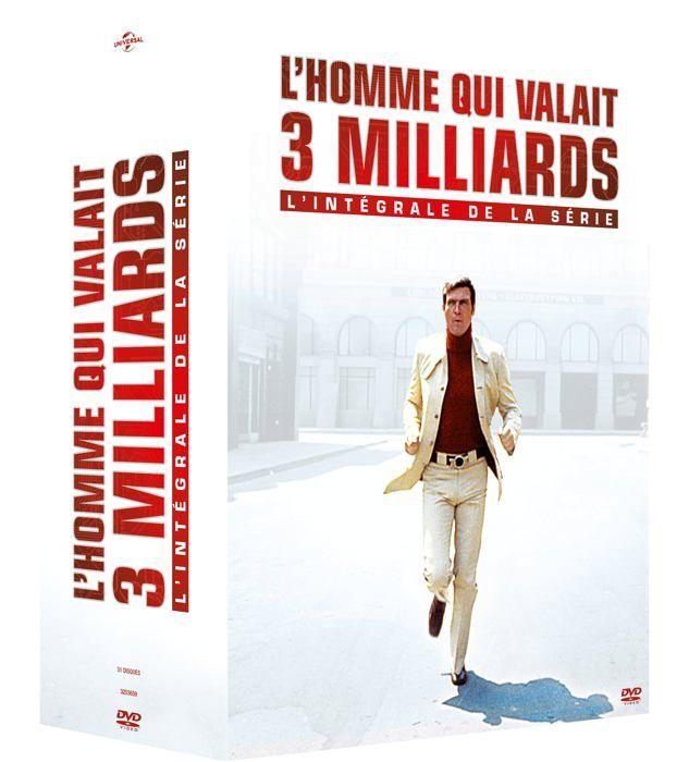Dvd serie tv Universal L'Homme qui valait trois milliards L'Intégrale des Saisons 1 à 5 DVD