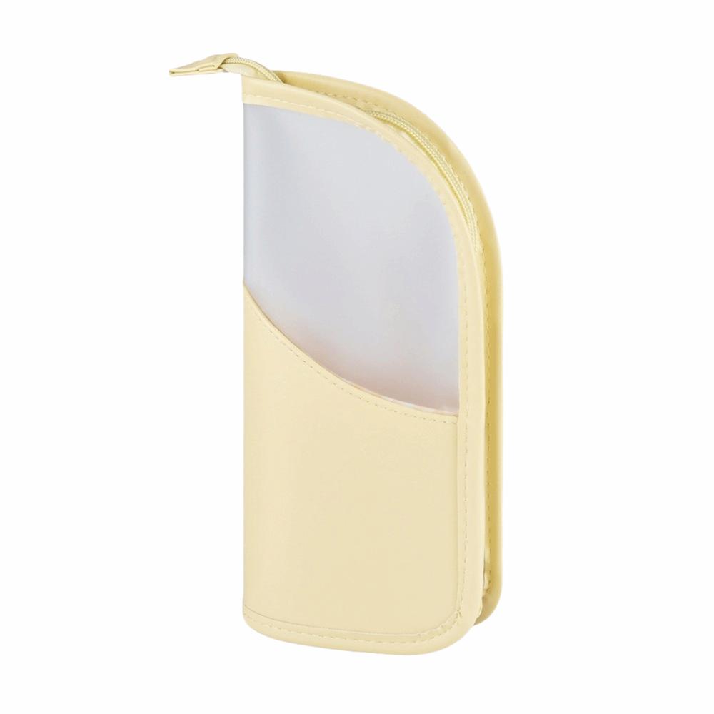 Vertical Cosmetic Bag Zipper Closure Multi-purpose Makeup Brush Case Waterproof Large Capacity Makeup Brush Bag