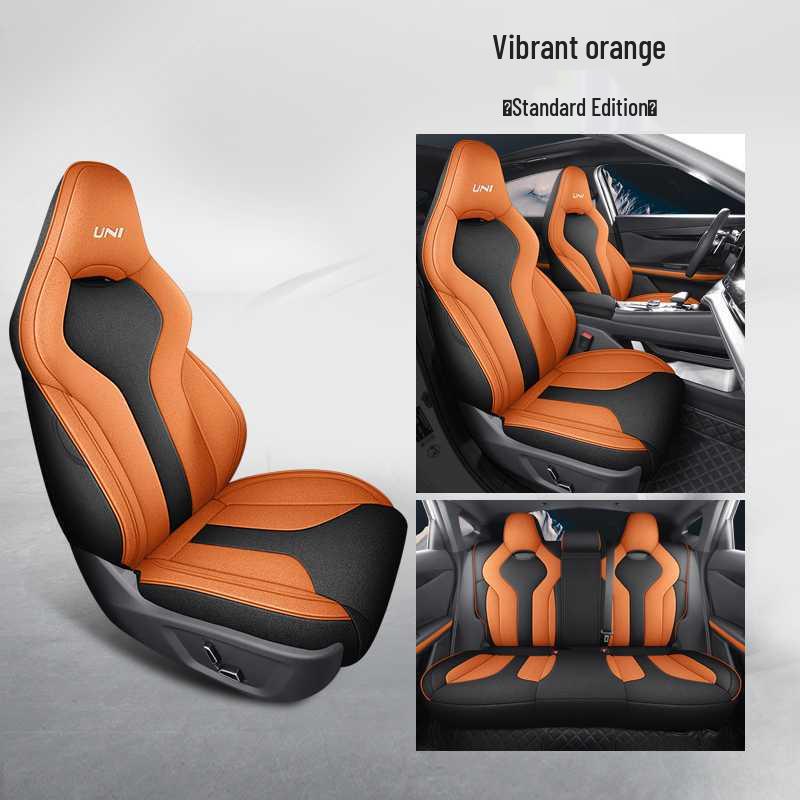 All-Season Breathable Linen Seat Covers for Changan Uni-V 2023-2025, Full Coverage Cushions