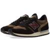 New Balance Nb 770 Low Top Running Shoes Men Sneakers Black Brown M770KGR