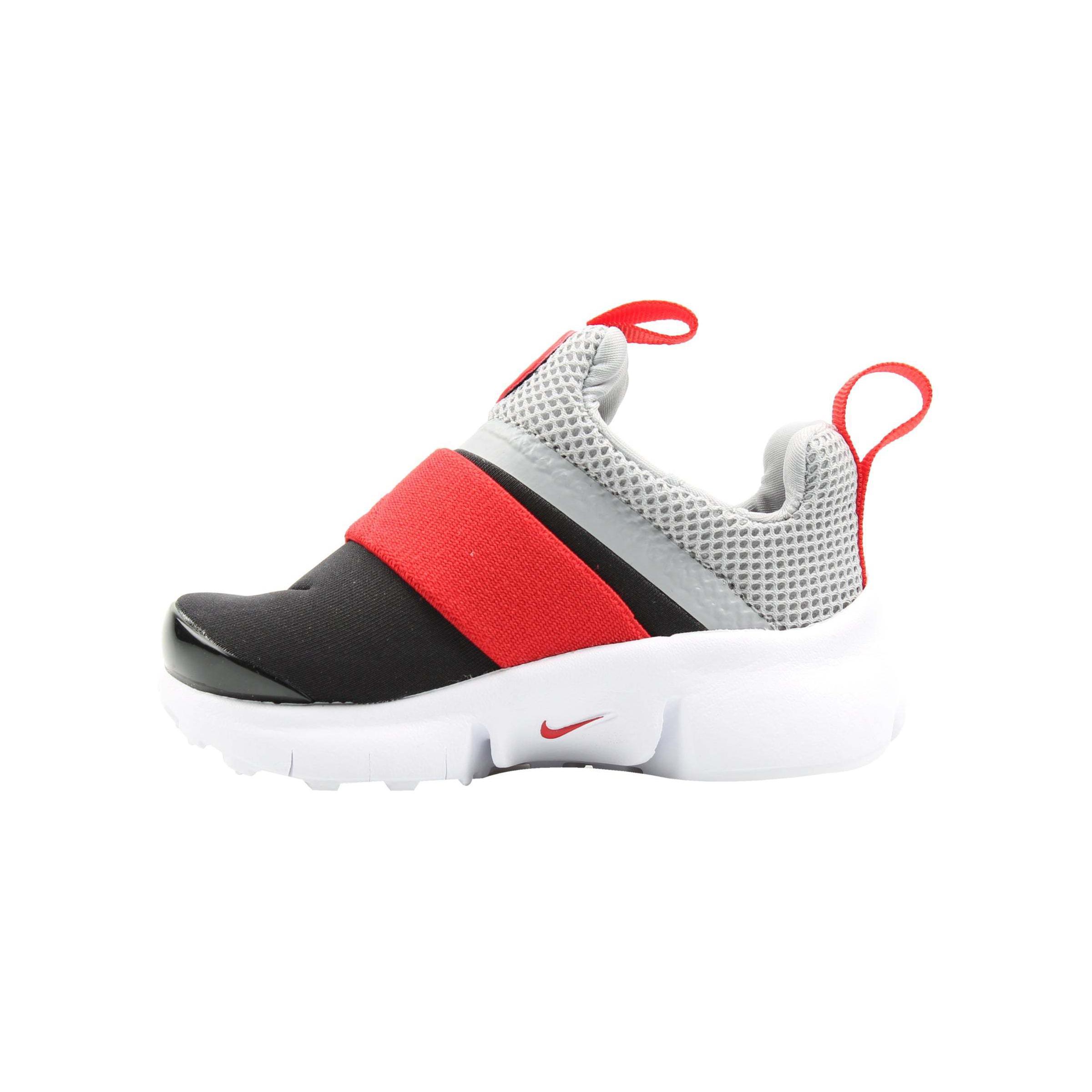 

Nike Presto Extreme Slip Resistant Abrasion Resistant Low top Toddler Shoes Gray Red Infant And Toddler 870019-009 27
