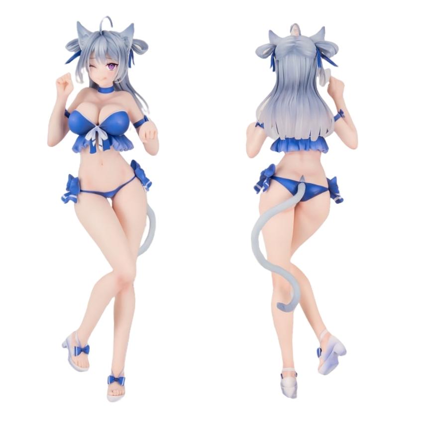 

28CM Chou- Mocha Chou Cinnamon KoiKoi Koi Koi Seven Ver Girl figure PVC Game Statue Anime Model Action Adult Doll toys gifts