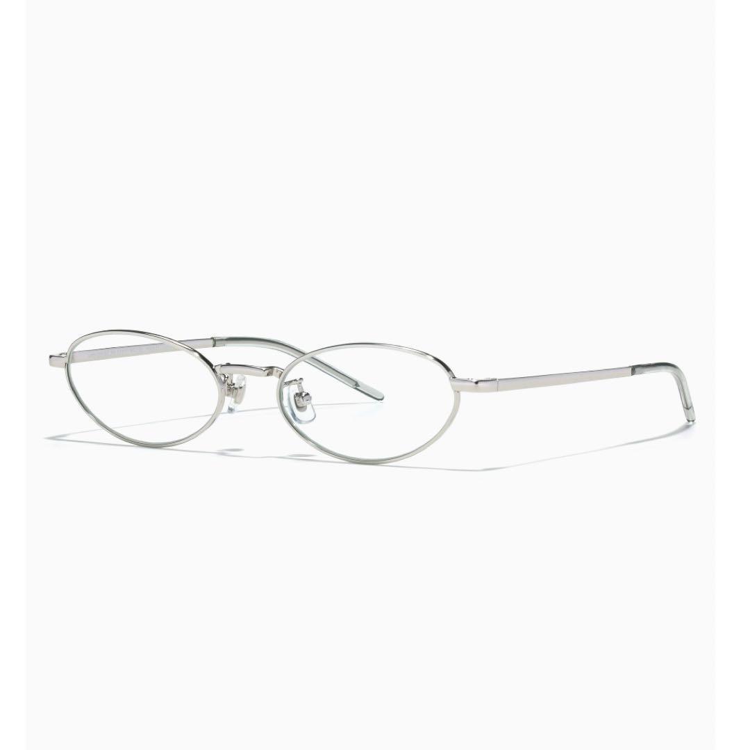 Used RIM of JINS Office Core Metal Silver