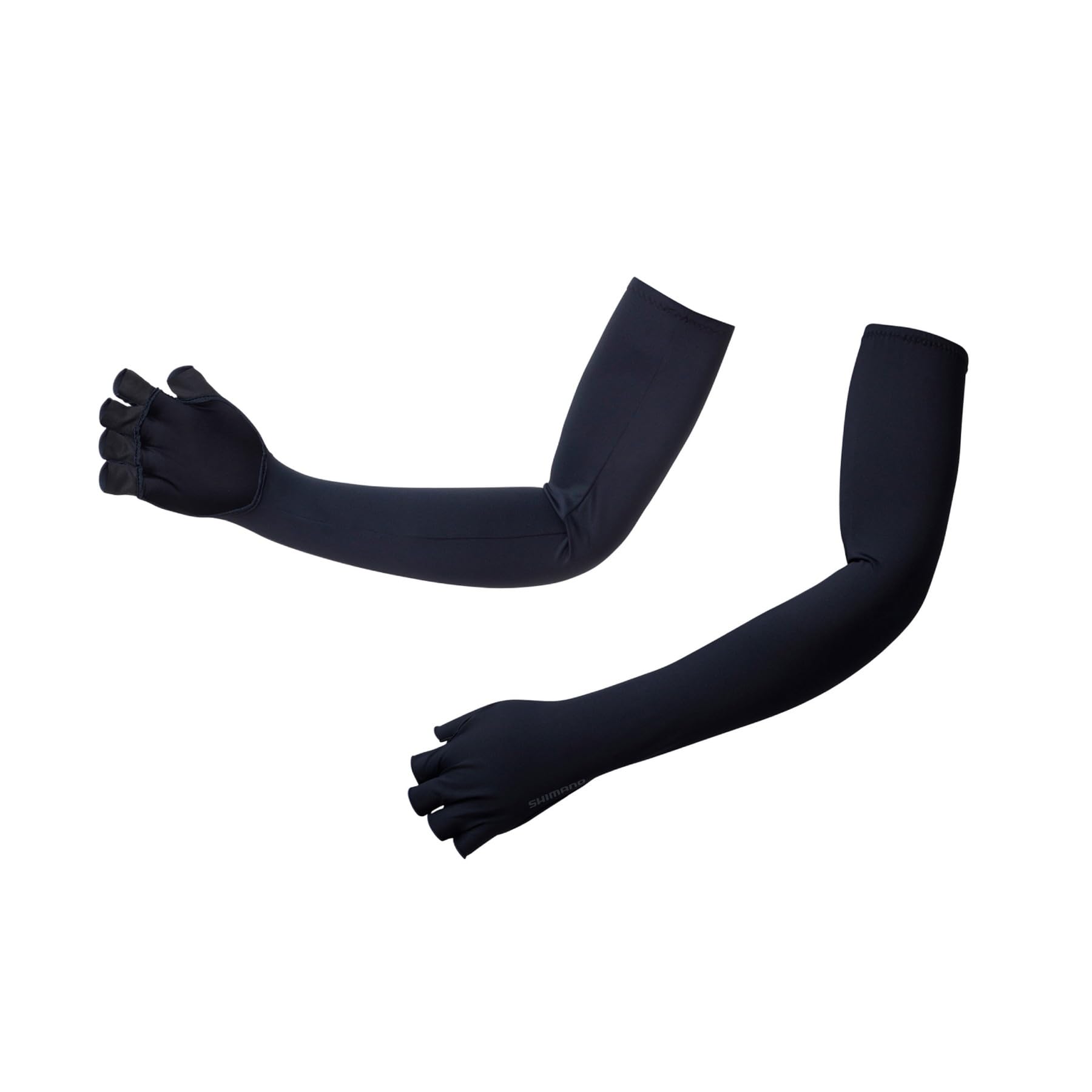 

SHIMANO Sun Protection Long Gloves Cut Pure Black S 5-piece GL-600V