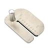 Manual Leather Hitting Distance Ruler Stainless Steel Leather Pulling Board Practical Cutting Ruler Tool DIY Leather Cutting Distance Making Accessori