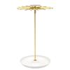Elegant Round Base Jewelry Stand Storage Organizer for Rings Necklaces Earrings Space Saving Accessories Display Rack