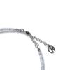 Decoroso Unisex Minimal Mother-Of-Pearl Bead Necklace [Light Gray]