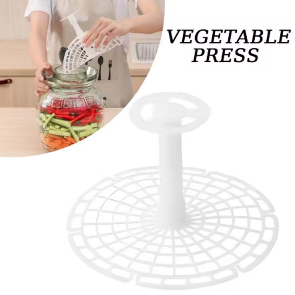 Plastic Material Pickling Jar Pressure Tool Fermentation Weight 7.47 Inch Size Pickle Jar Press Pressure Tool