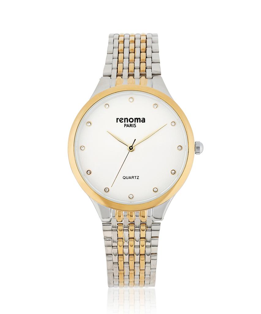 Lenomasigye Cubic Round Men'S Metal Watch Re5480M